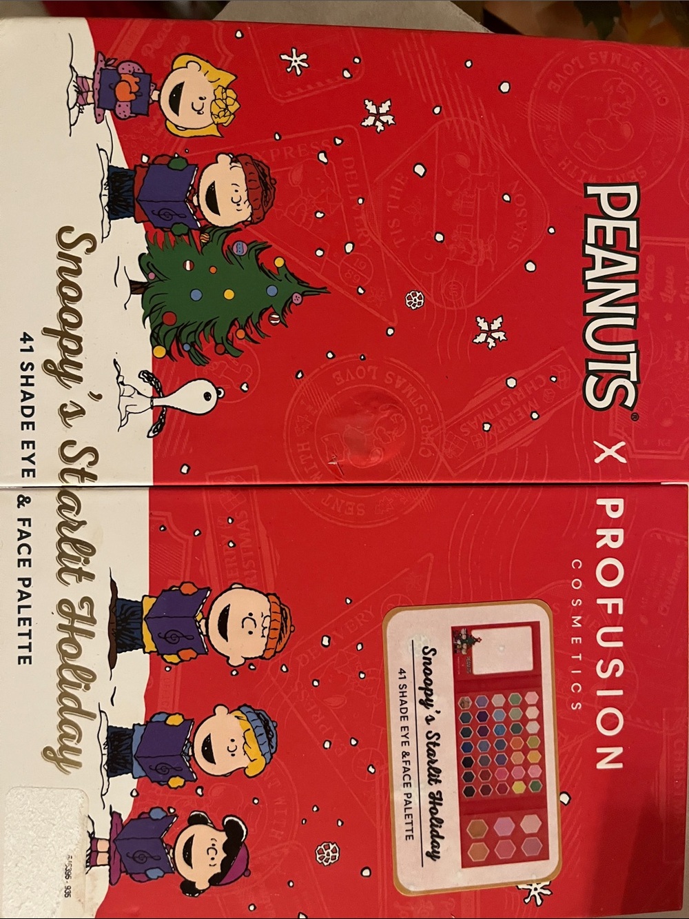Peanuts x Profusion eye & face palette
